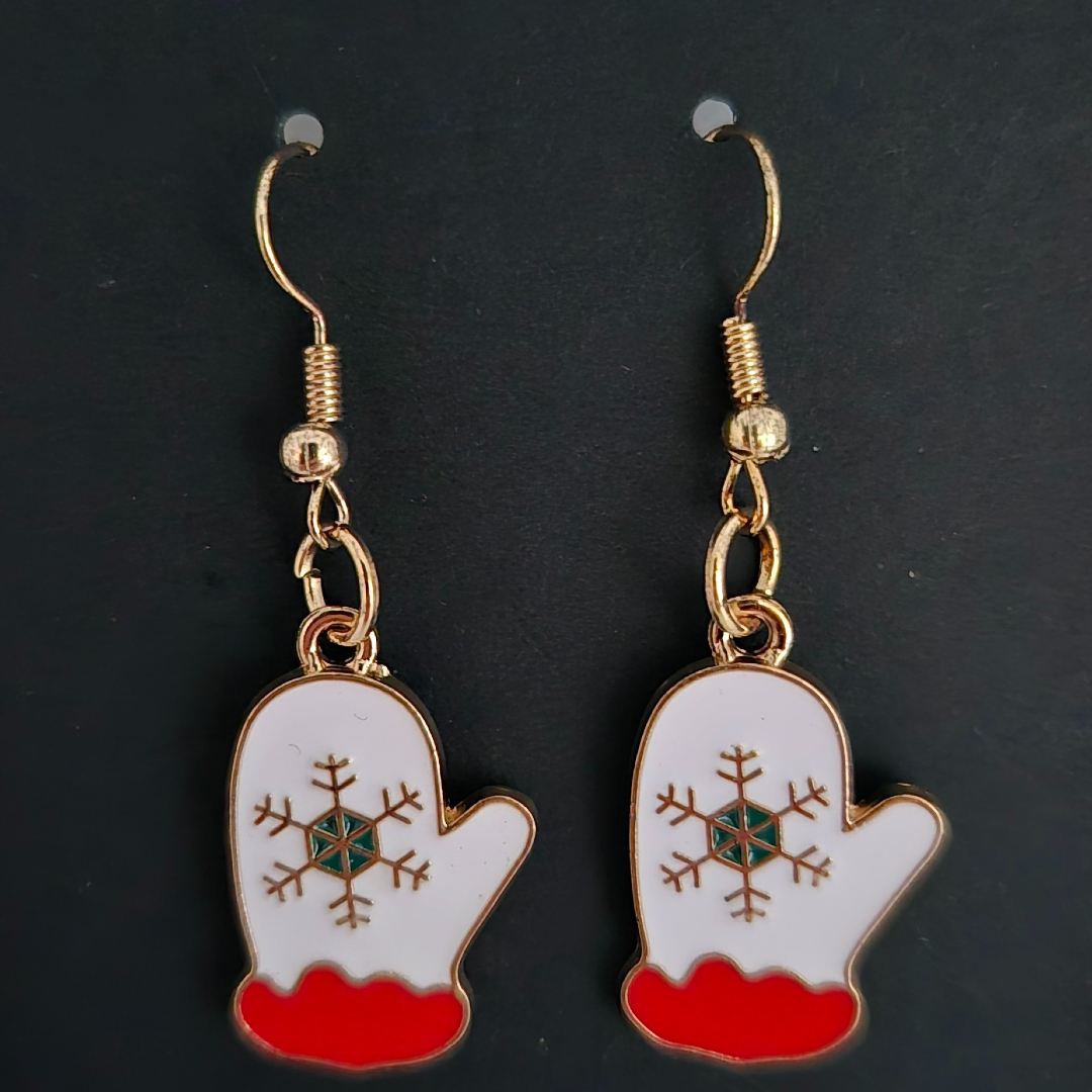 Handschuhe mit Schneeflocke