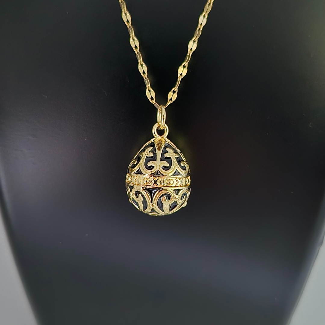 Fabergé-Ei Schwarz