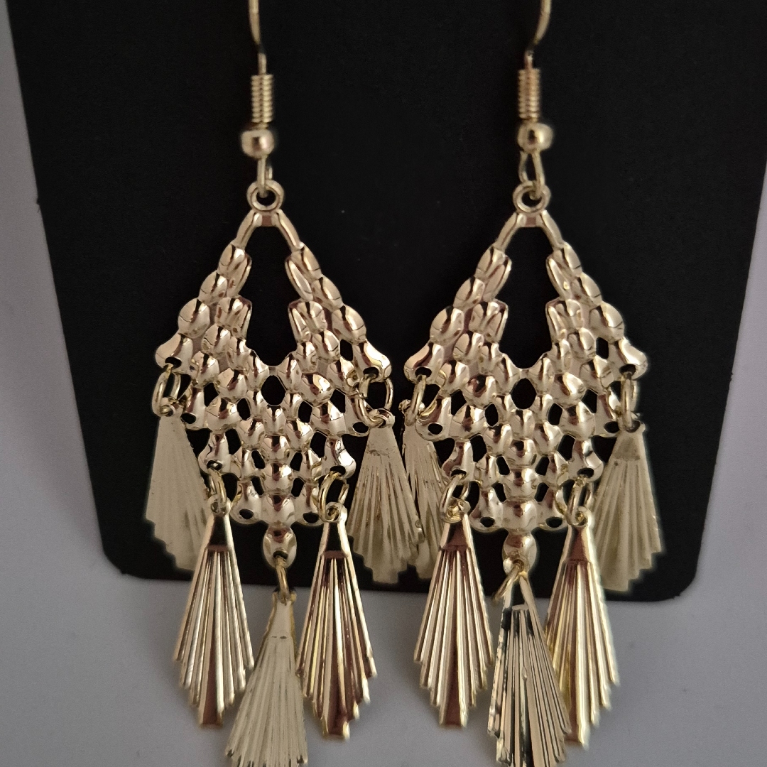 Kleine Fächer vergoldet