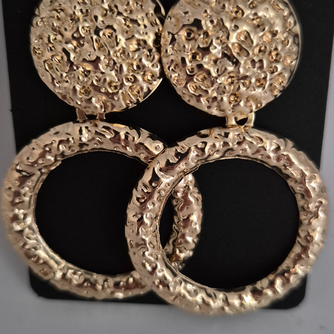 Großer Ring vergoldet