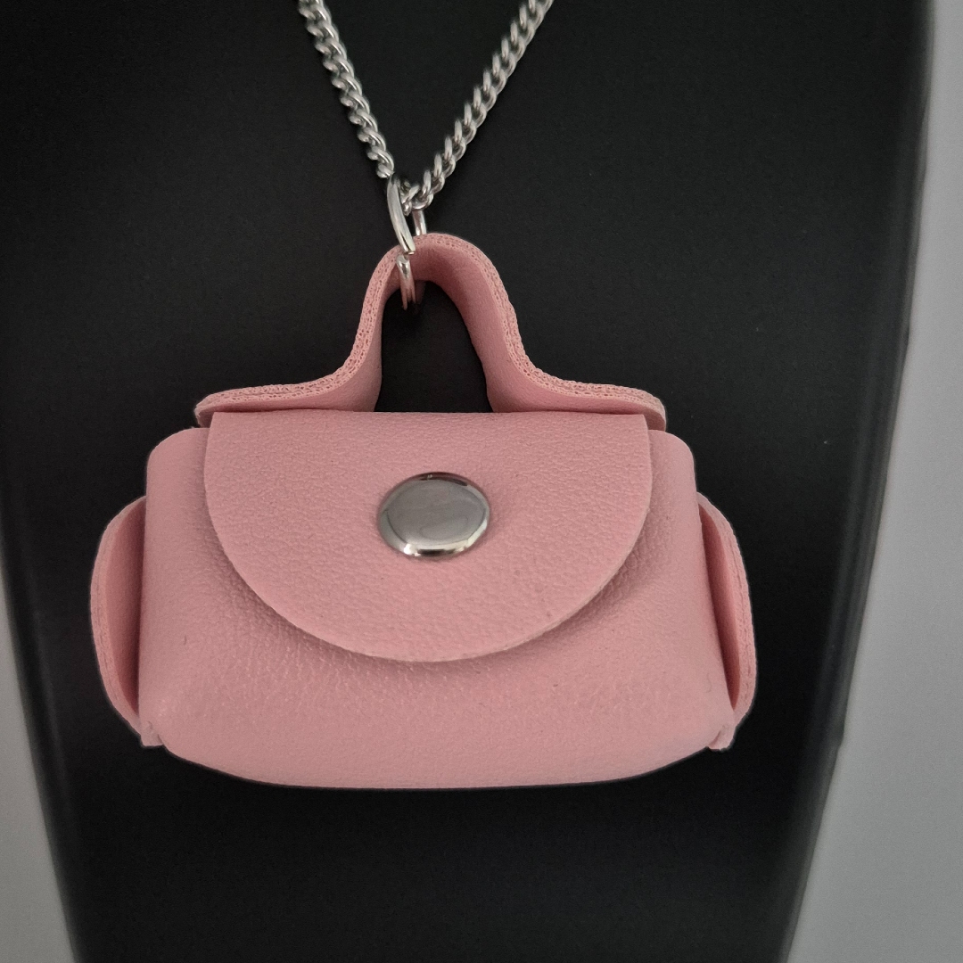 Kette mit Tasche Rosa