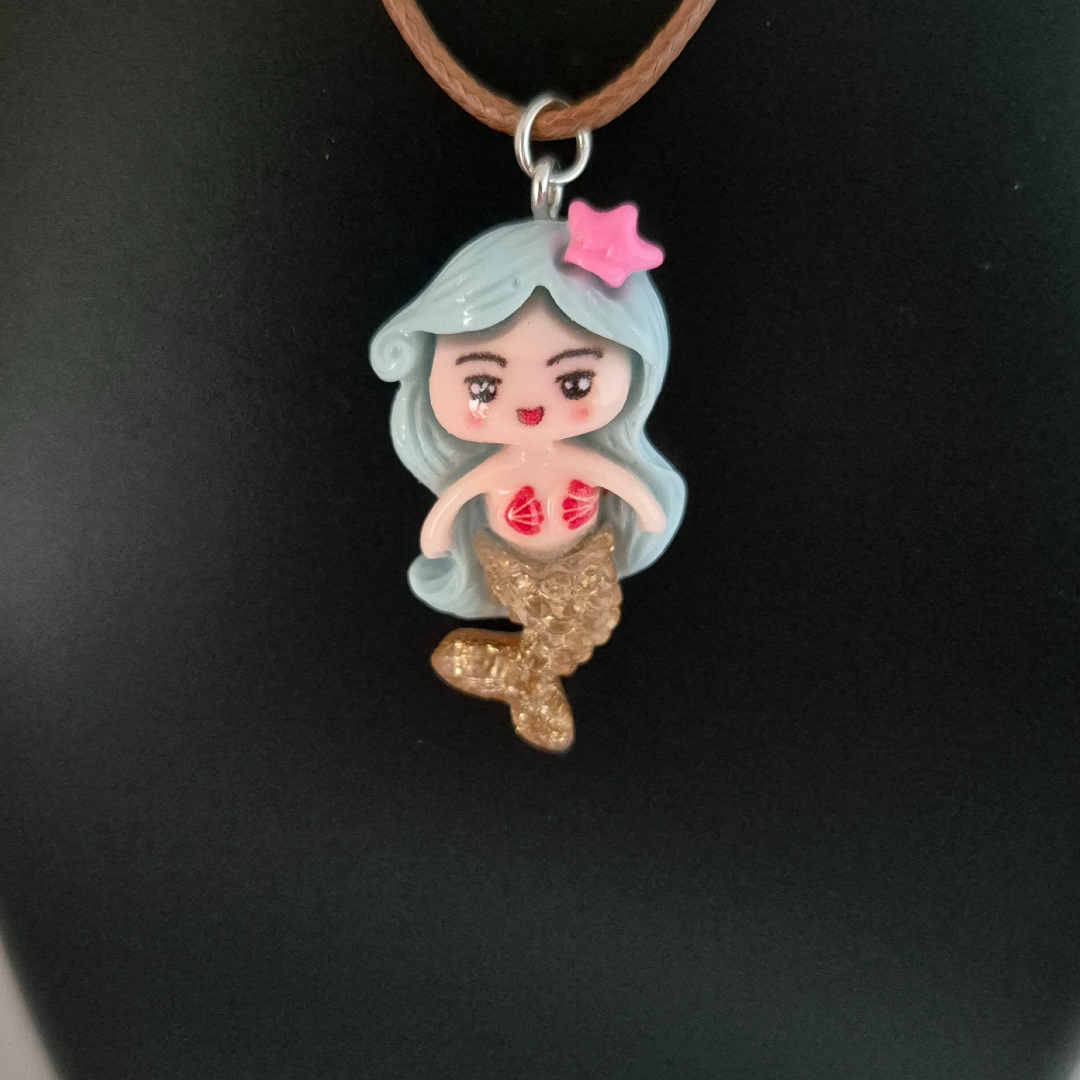 Meerjungfrau - Dunkelgoldener Schwanz -