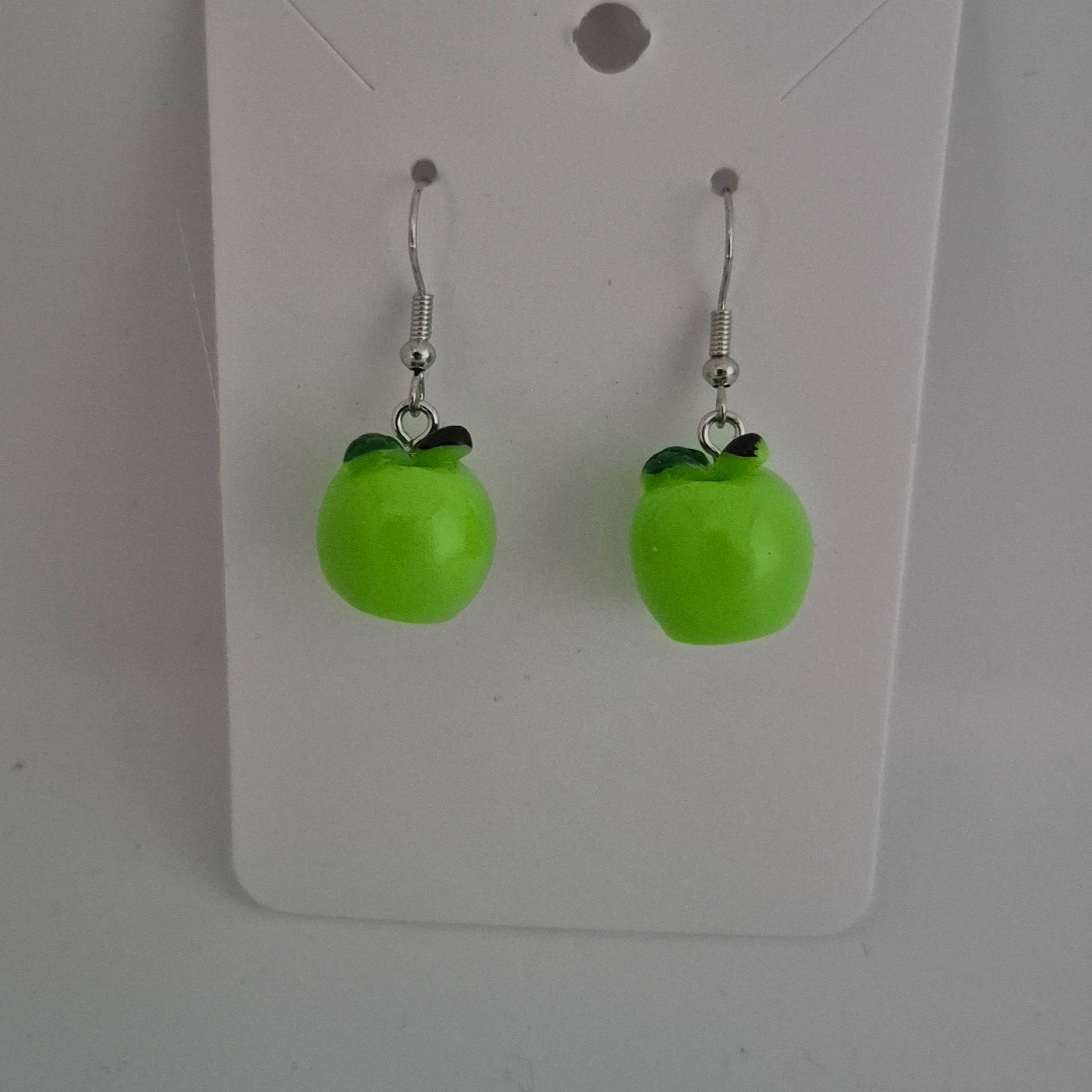 Ohrringe - Apfel -