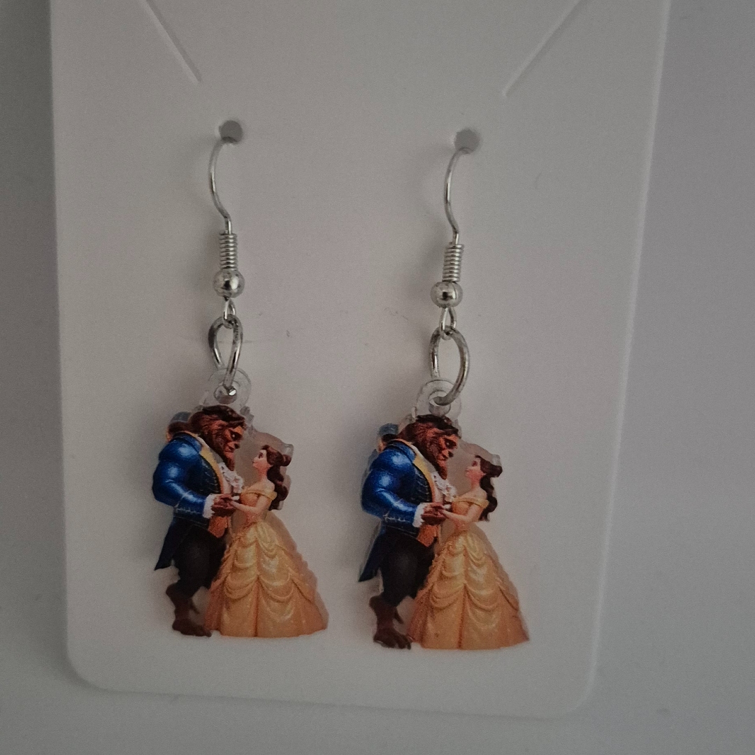 Ohrringe - Die Schöne und das Biest -
