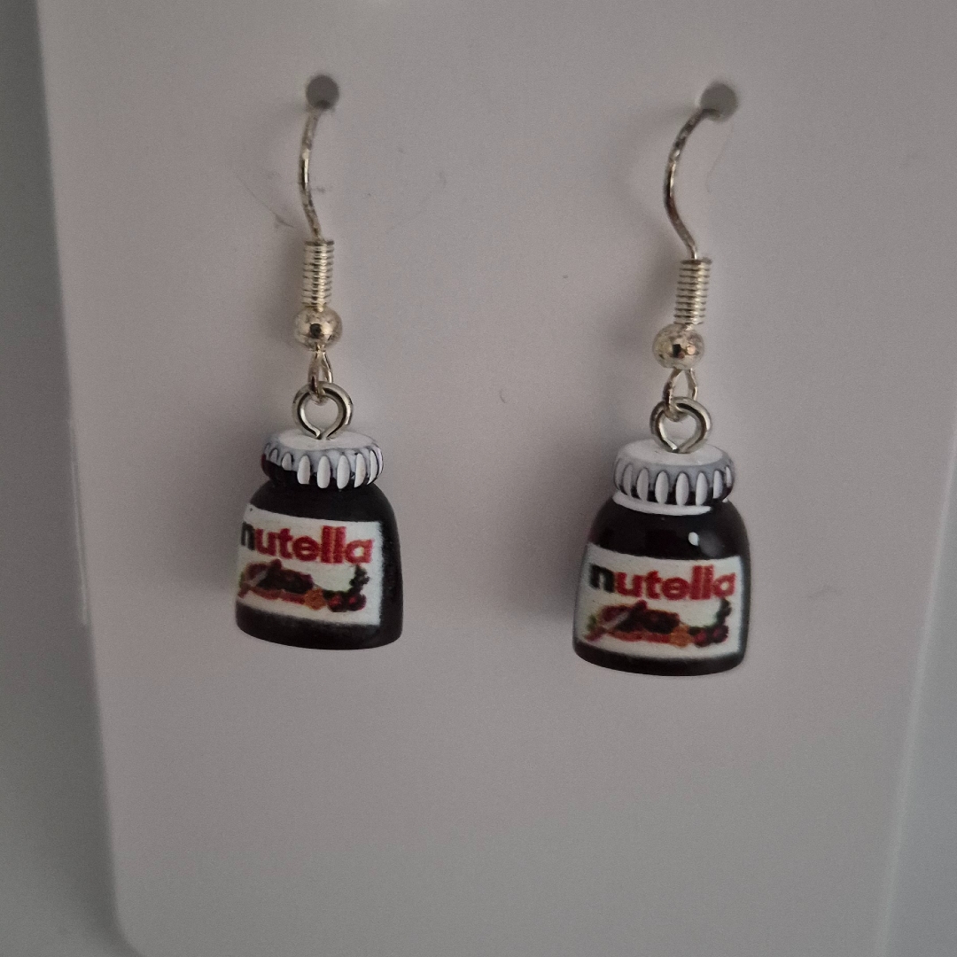 Ohrringe - Nutella -