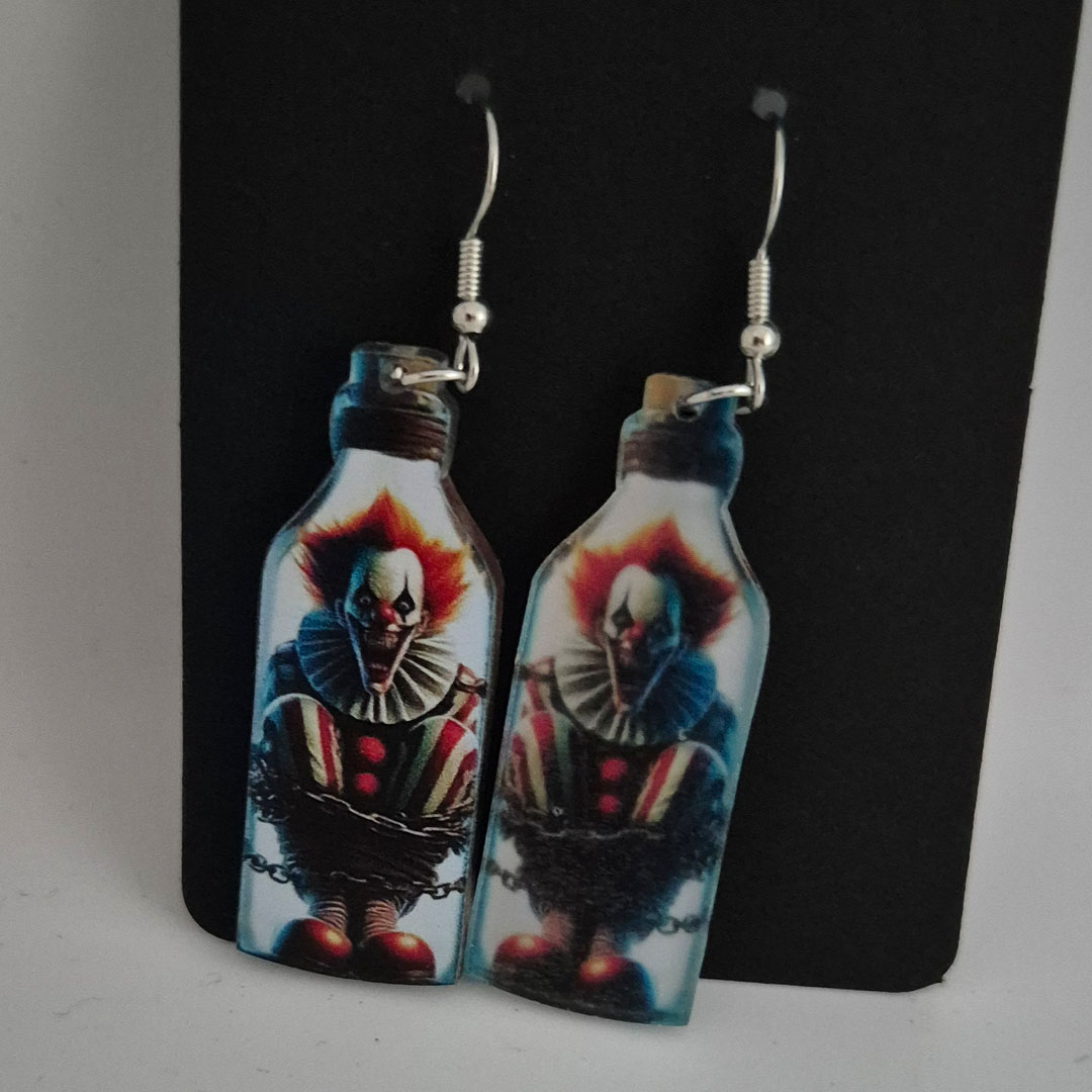 Ohrringe - ES in Flasche -