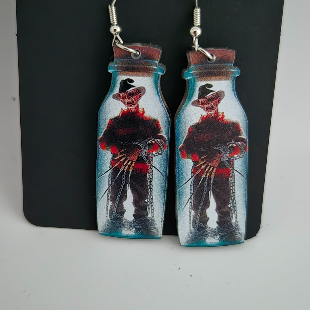 Ohrringe - Freddy Krüger -