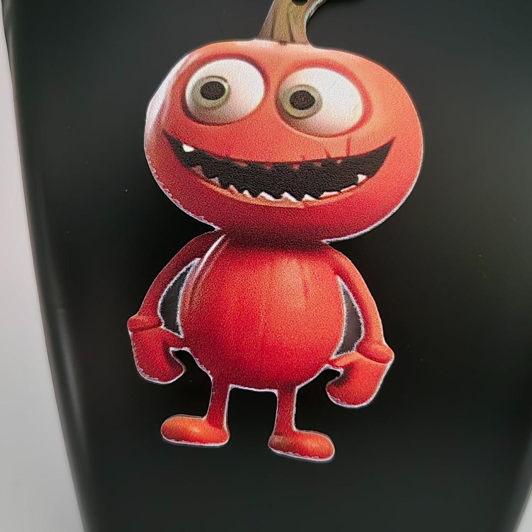 Kürbis - Großer Mund - Holz -