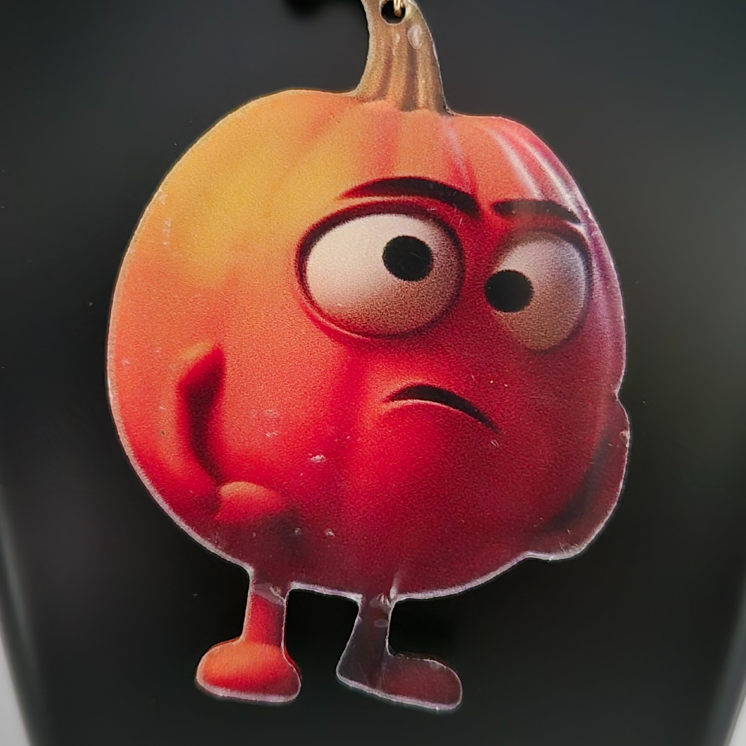 Kürbis - Rund  - Holz -