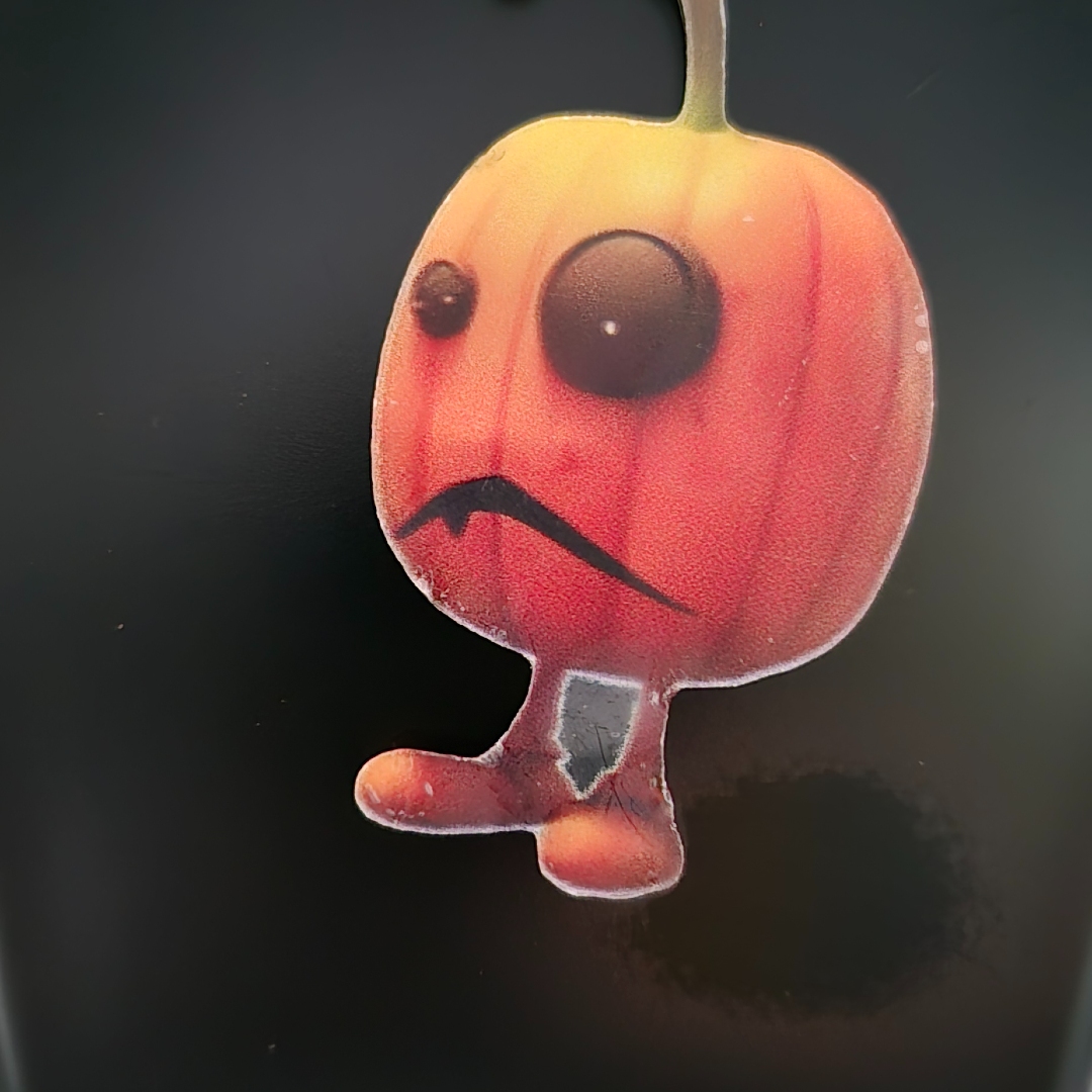 Kürbis - Großes und Kleines Auge - Holz -