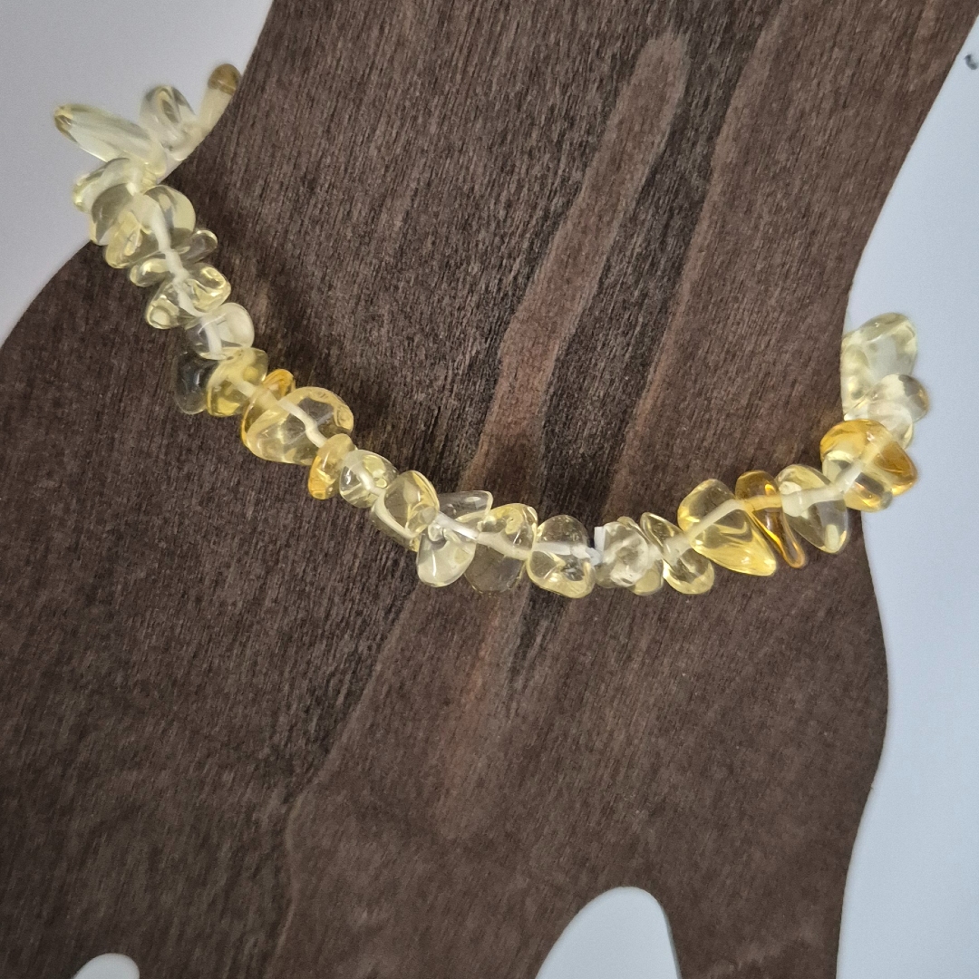 Armband - Edelsteine - Gelb