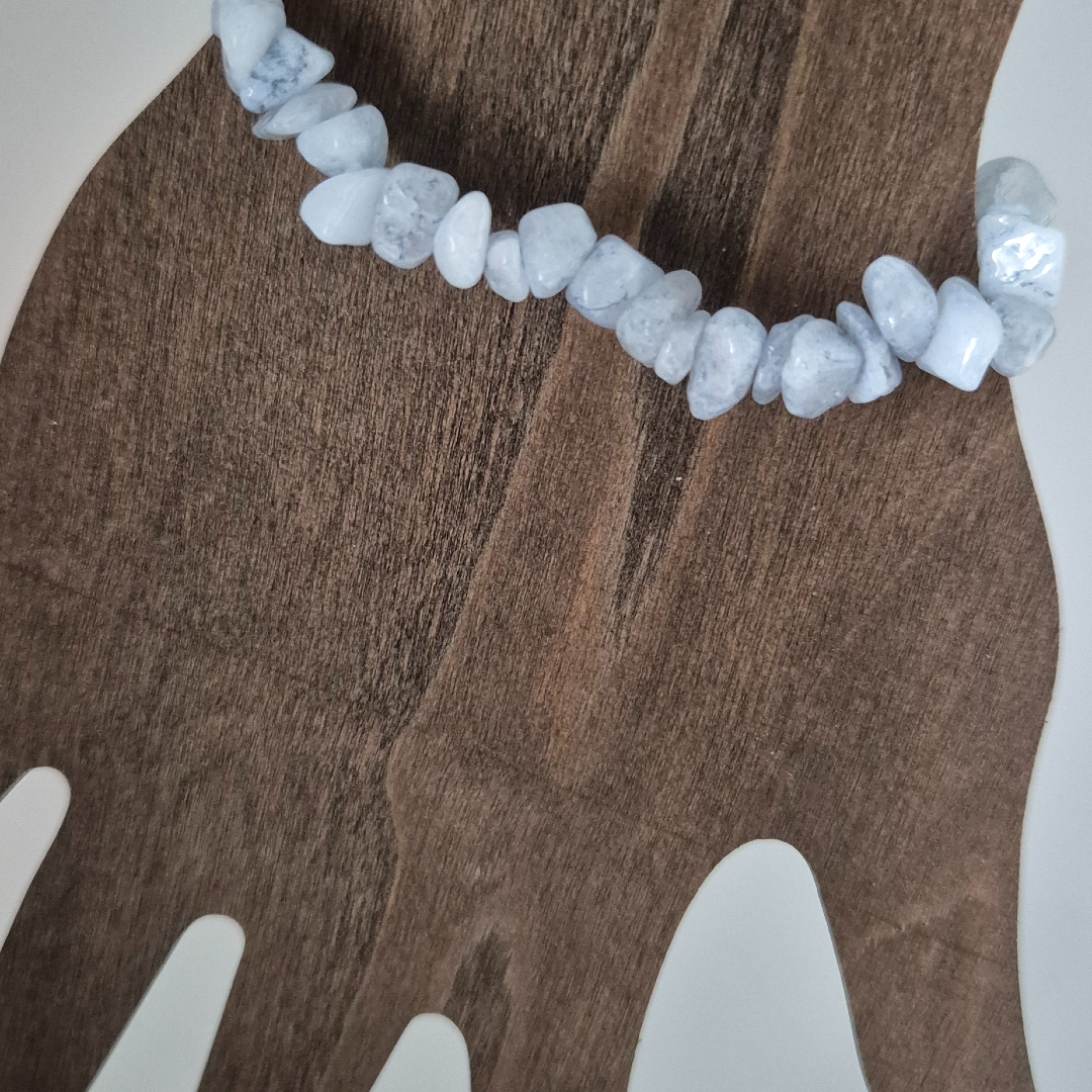 Armband - Edelsteine - Hellblau