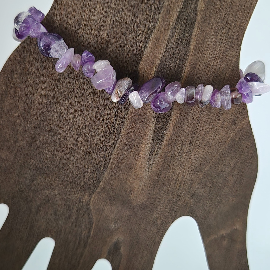 Armband - Edelsteine - Lila