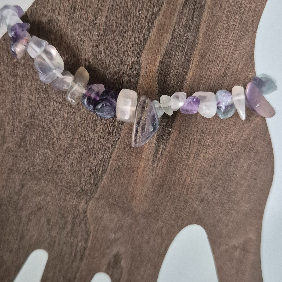 Armband - Edelsteine - Grau-Blau-Schwarz