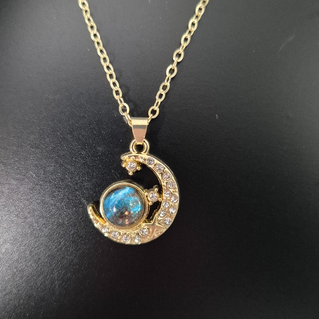 Mond - Steinchen - Stern