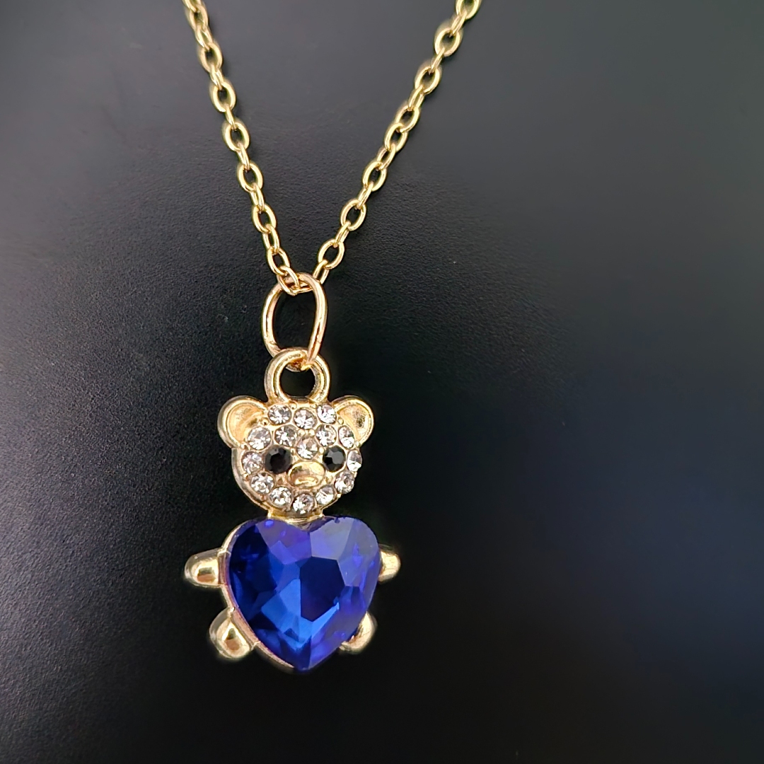 Bär mit Herz - Blau