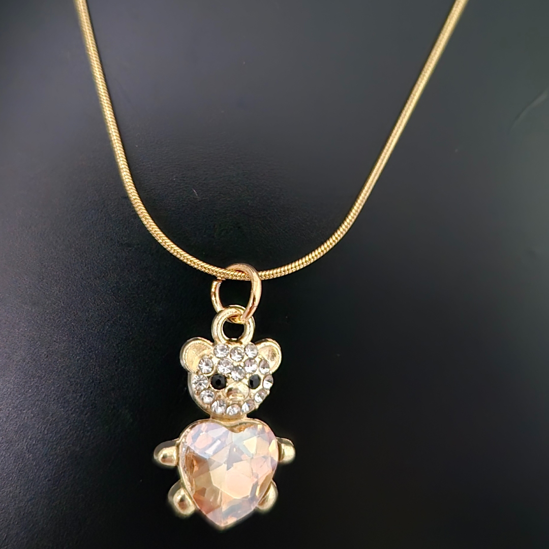 Bär mit Herz - Gelb