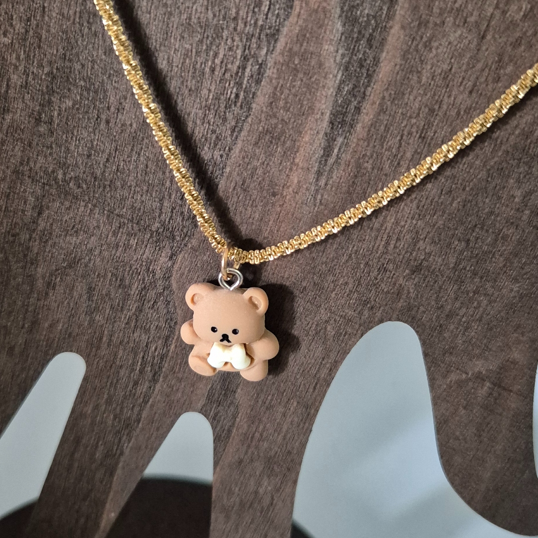 Armband mit Bär - Braun