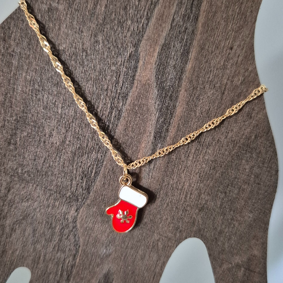 Armband mit Nikolaus - Handschuh