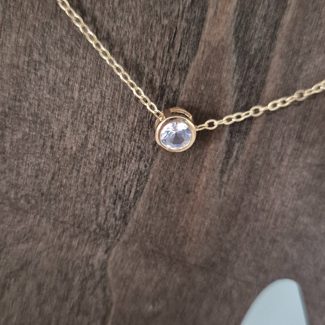 Armband mit - Rundem- Stein