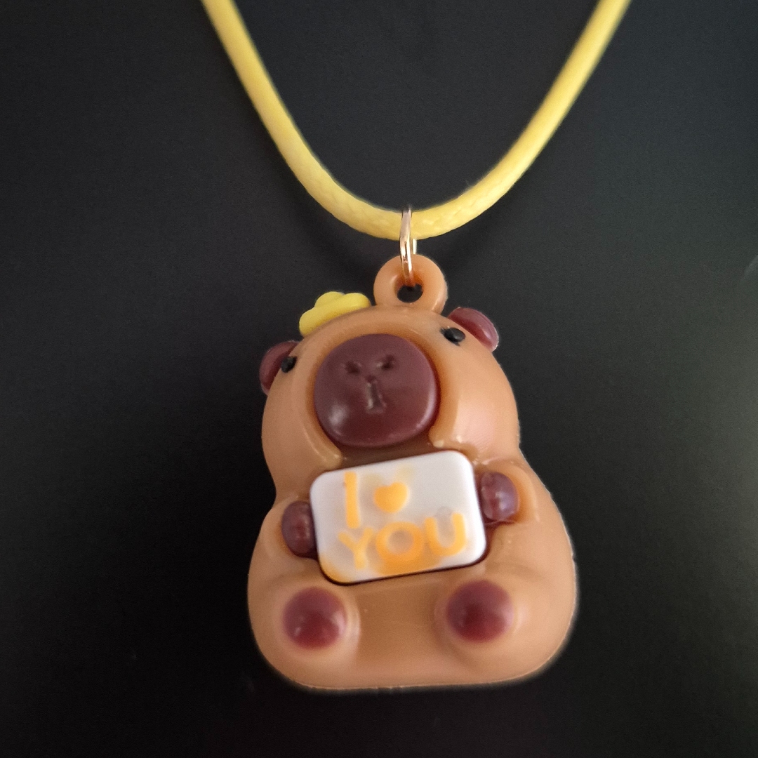 Biber mit I Love You