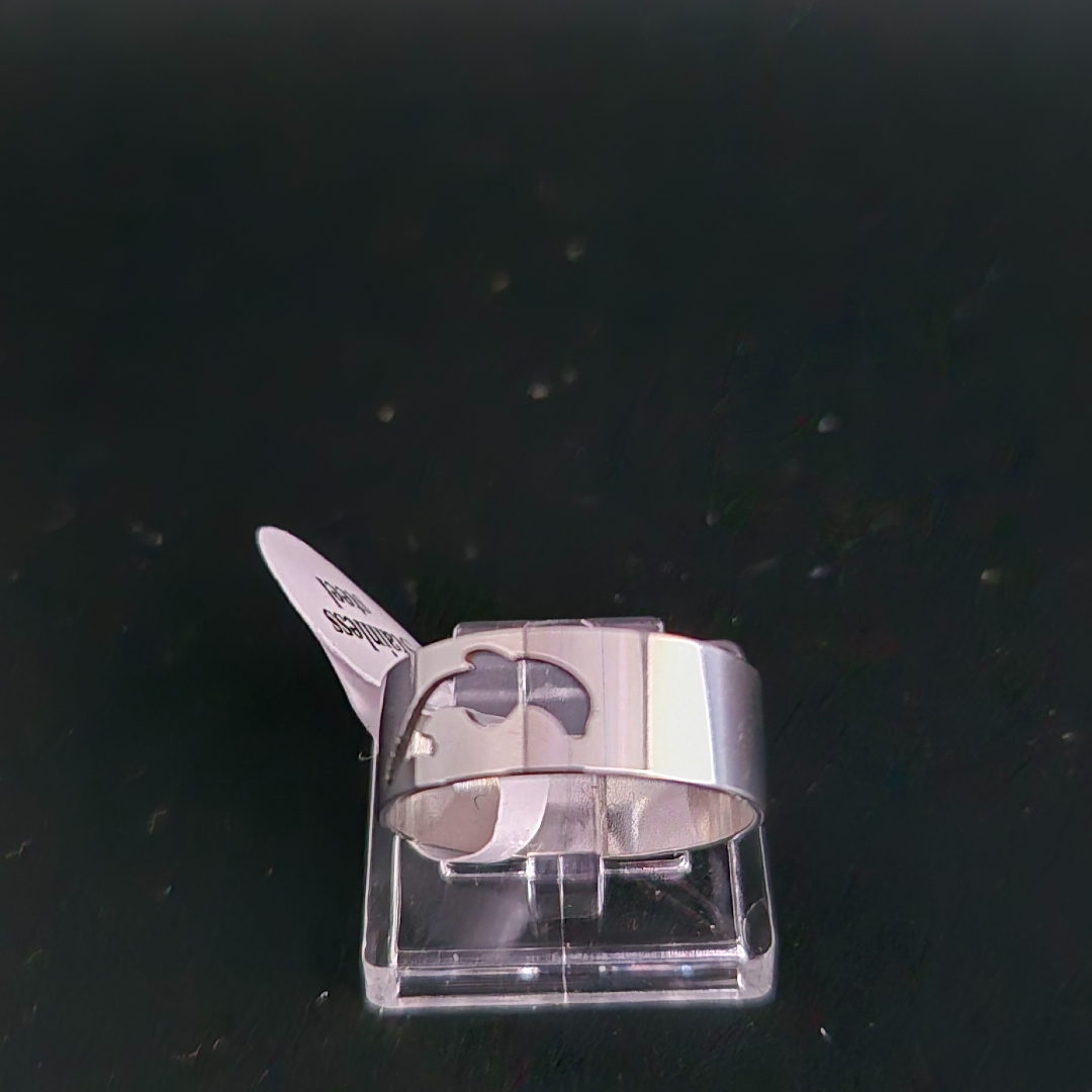 Edelstahl - Ring - Gr. 17 - Delfin