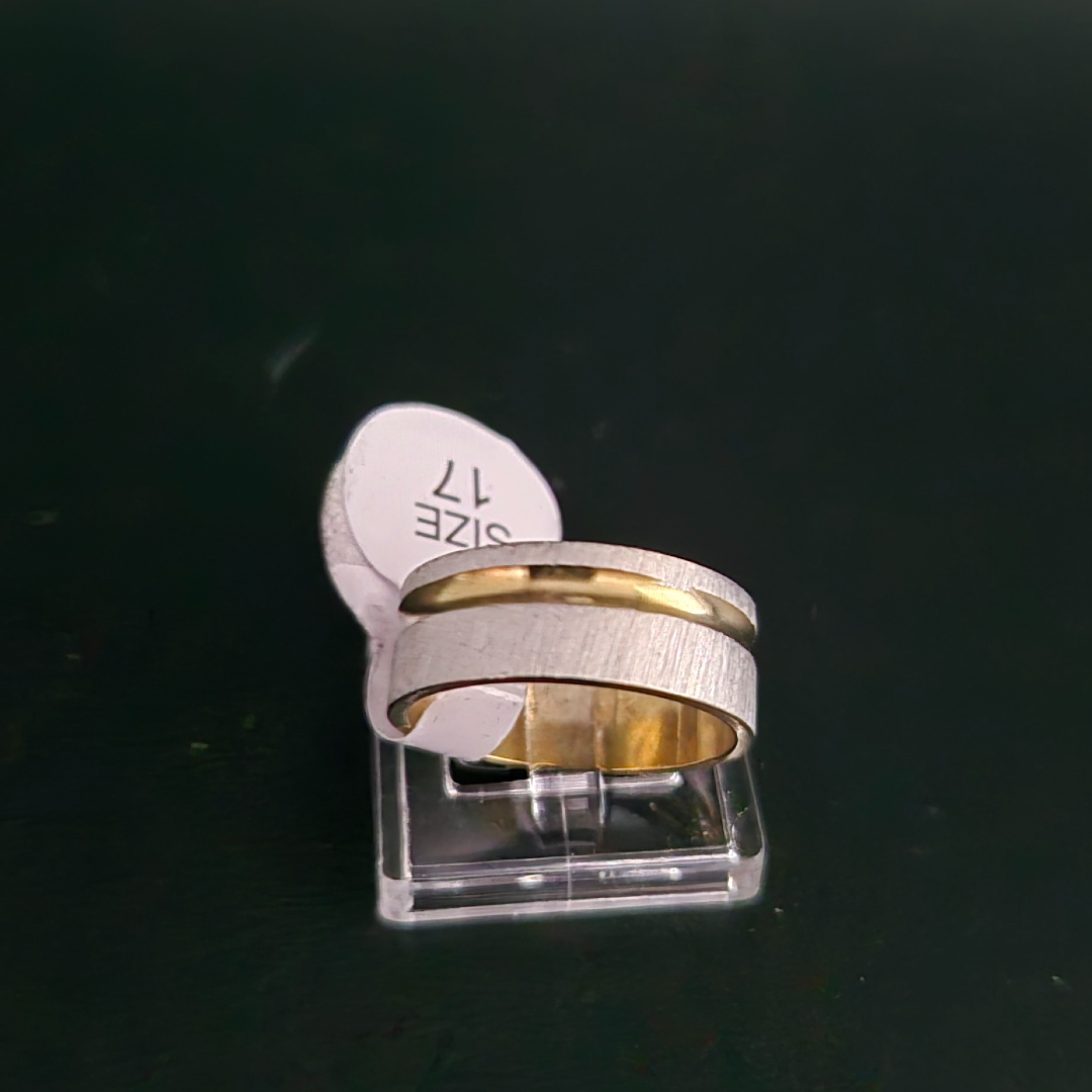 Edelstahl - Ring - Gr. 17