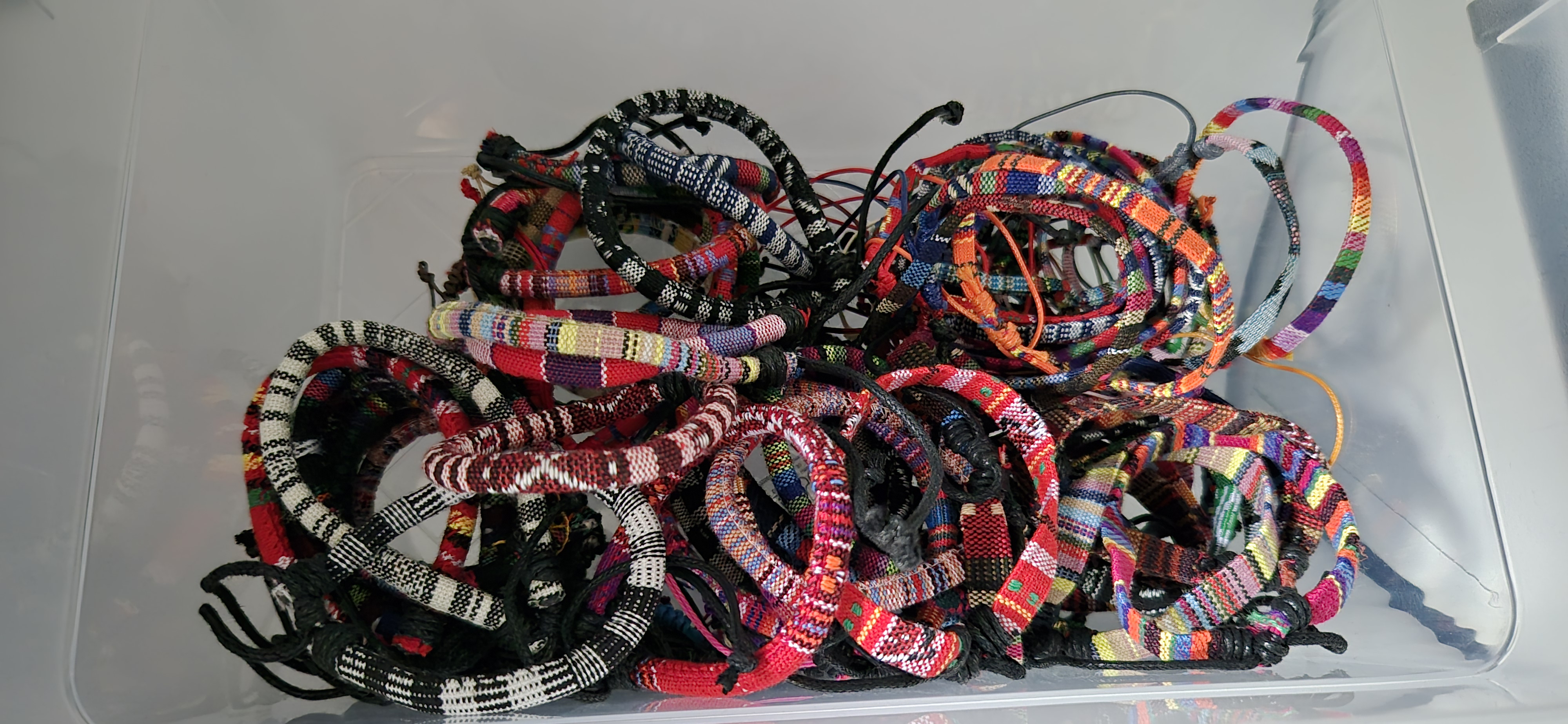 Armband - Bunt - Stoff