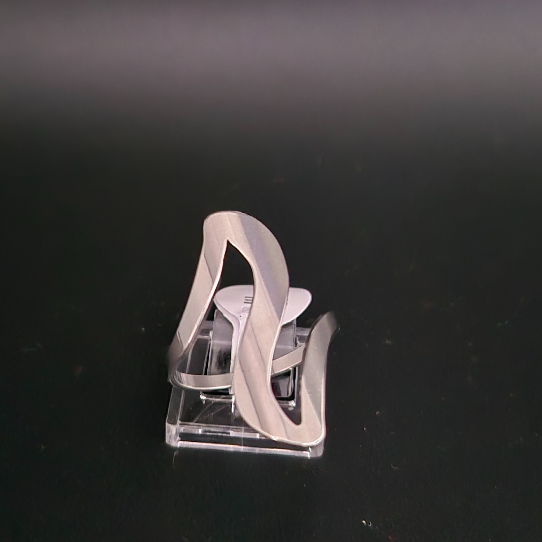 Edelstahlring - Z - Geschwungen - Gr.21