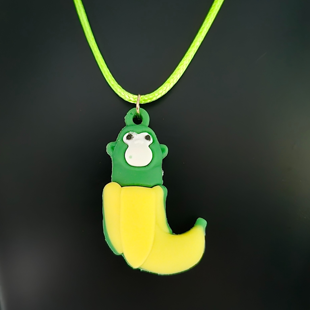 Shimpansini Bananini - Affe in Banane - an Nylonband